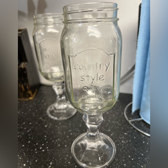 country style | Dining | Country Style Est 899 Hurricane Glasses | Poshmark